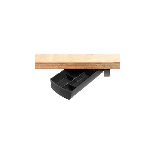 Aufbewahrungsbox Unterbau-Schwenkschale SWING, drehbar, schwarz