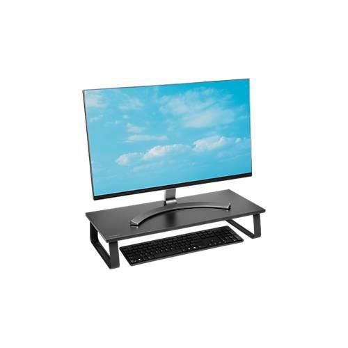 Monitorständer Kensington, extrabreit, für Full-Size-Tastatur, bis 32 Zoll, schwarz