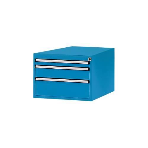 Manuflex Schubladen-Unterbau, für T 1000 mm, lichtblau