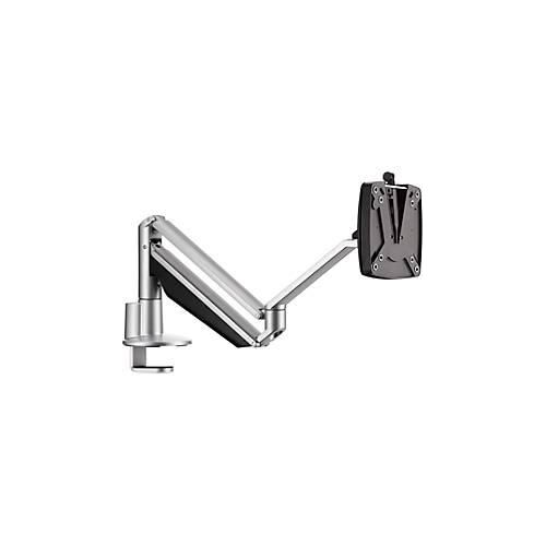 Monitorarm Novus CLU II C, für 1 Monitor bis 7 kg, mit Tischbefestigung, neig/schwenk/höhenverstellbar, silbern/anthrazit
