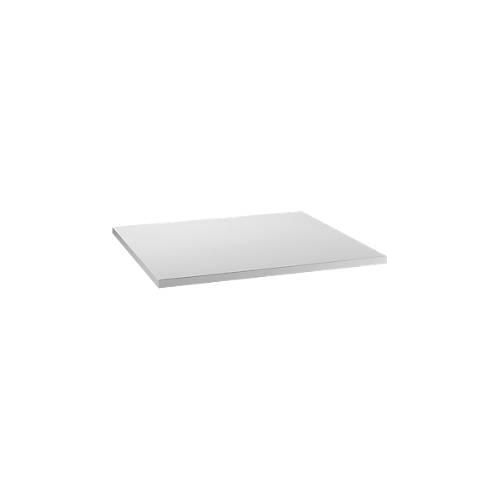 Tischplatte, 800 x 800 mm, lichtgrau