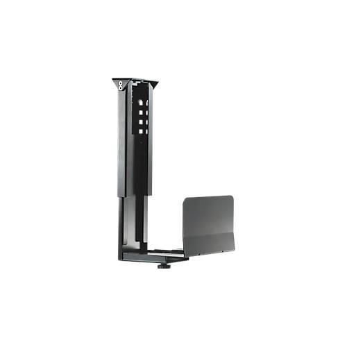 PC-Halterung Neomounts by NewStar CPU-D200, vertikal, bis 30 kg, manuell höhen- & breitenverstellbar, inkl. Befestigungsmaterial, schwarz