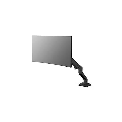 Single-Monitorarm Ergotron HX, bis 49 Zoll, höhen-/tiefenverstellbar, Neigungsfunktion, VESA, matt-schwarz