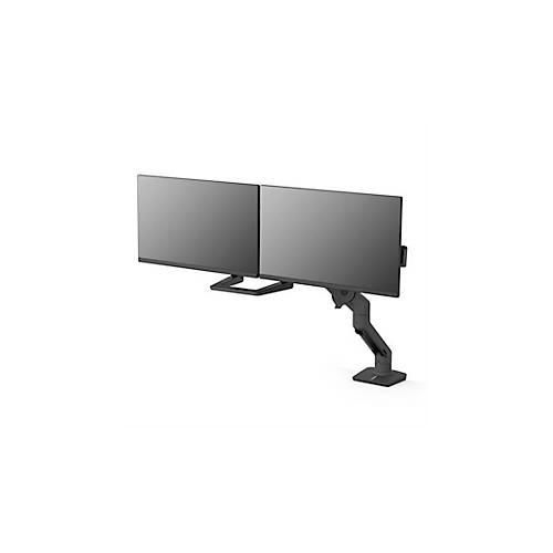 ergotron® HX Desk Monitorarm, für 1 Display bis 49″ & bis 19,1 kg, auch für Curved Monitore, höhen- & tiefenverstellbar, Tischhalterung, schwarz
