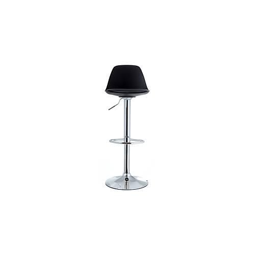 Barhocker Paperflow Bobba, PP-Sitz mit Sitzkissen, höhenverst., 360° drehbar, H 590-710 mm, schwarz, 2er-Set