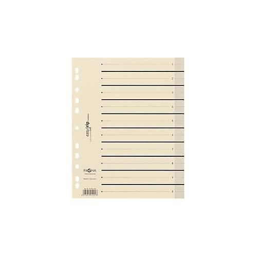 PAGNA Easy Rip Trennblätter, DIN A4-Format, Linienaufdruck, 100 Stück, schwarz
