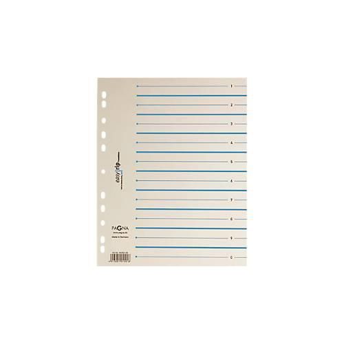 PAGNA Easy Rip Trennblätter, DIN A4-Format, Linienaufdruck, 100 Stück, blau