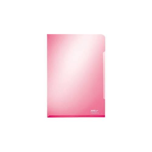 LEITZ® Sichthülle Premium 4153, DIN A4, glatt, 100 Stück, rot