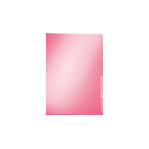 LEITZ® Sichthülle Premium 4100, DIN A4, glatt, 100 Stück, rot