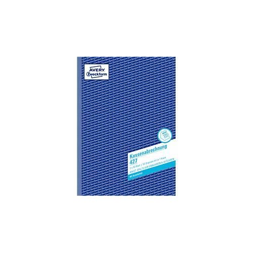Avery Zweckform Kassenabrechnung Nr. 427