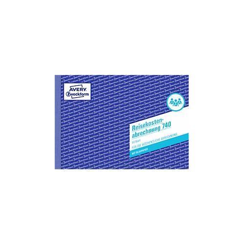 Avery Zweckform Reisekostenabrechnung Nr. 740