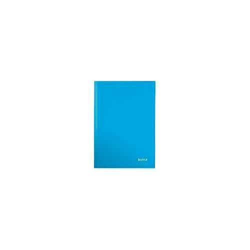 LEITZ Notizbuch WOW 4628, DIN A5, kariert, blau