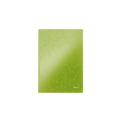LEITZ Notizbuch WOW 4626, DIN A4, kariert, grün