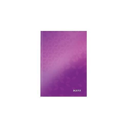 LEITZ Notizbuch WOW 4628, DIN A5, kariert, violett