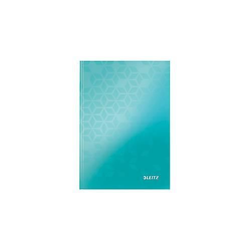 LEITZ Notizbuch WOW 4628, DIN A5, kariert, eisblau