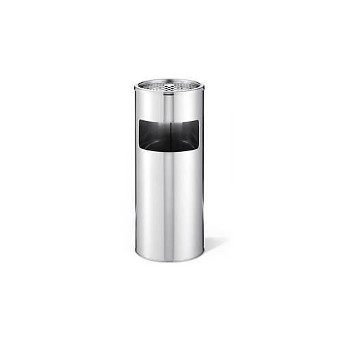 Standascher mit Sieb, silbermetallic