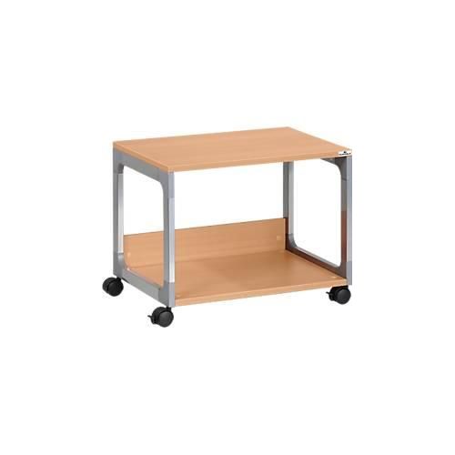 Multi Trolley 48, silber/Buche-Dekor