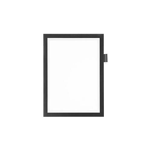 Duraframe Informationsrahmen NOTE A4, magnetische Vorderseite, schwarz