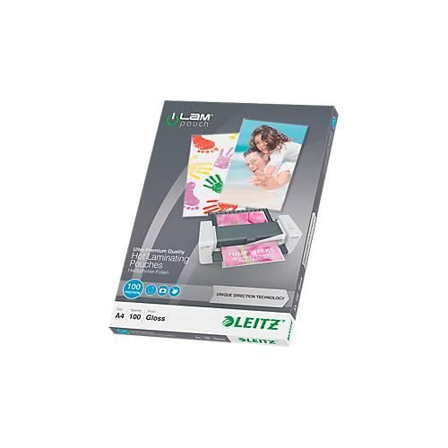 LEITZ® Laminierfolien iLAM, DIN A4, 100 mic, 100 Stück