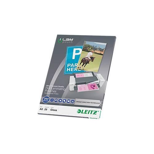 LEITZ® Laminierfolien iLAM, DIN A3, 250 mic, 25 Stück