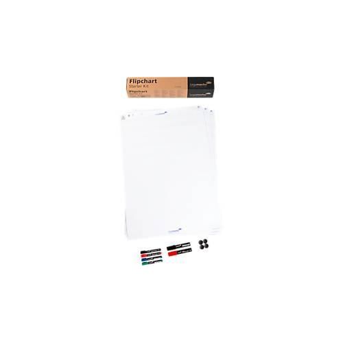Flipchart-Starter-Set Legamaster 7-124900, Blöcke, Marker, Magnete, 14-teilig