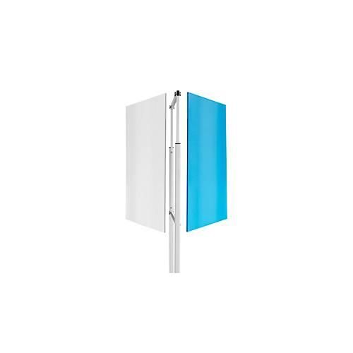 Gestell für Whiteboardsystem Skin, für Whiteboards Maße 1000 x 1500 mm, mit Rollen