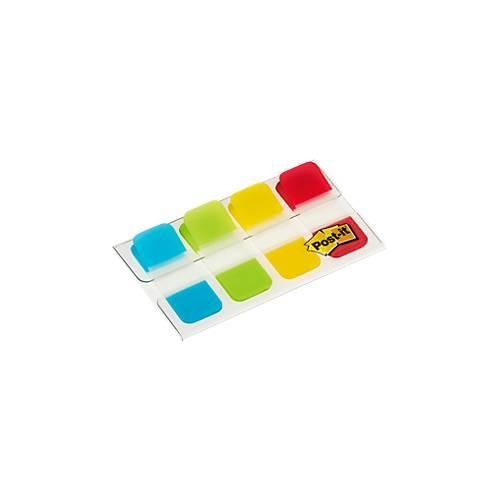 Post-it® Index Strong Mini, 4 x 10 Haftstreifen, farblich sortiert, extra stark