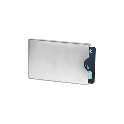 Durable Kreditkartenhüllen RFID SECURE, Schutz vor unbefugtem Auslesen, 10 Stück