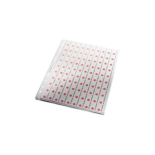 LEITZ Prospekthülle 4700/4720, DIN A4, oben offen, 100 Stück, Papiereinlage