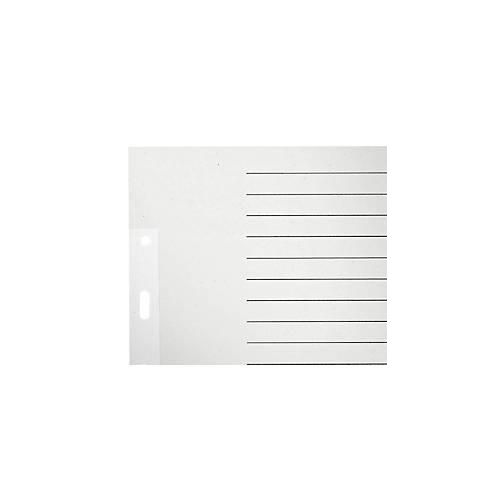 LEITZ® Papier-Register, DIN A4 halbe Höhe, blanko (15 Blätter), Nr. 1224