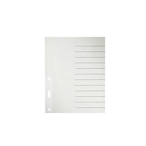 LEITZ® Papier-Register, DIN A4, blanko (20 Blätter), Nr. 1220