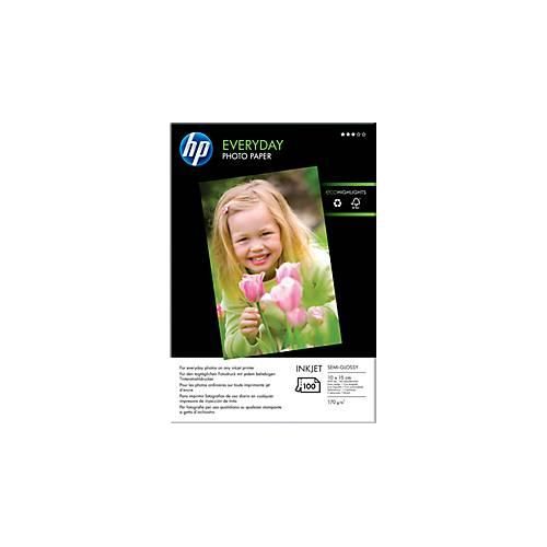 HP Fotopapier Everyday, glänzend, 10 x 15 cm, 100 Blatt