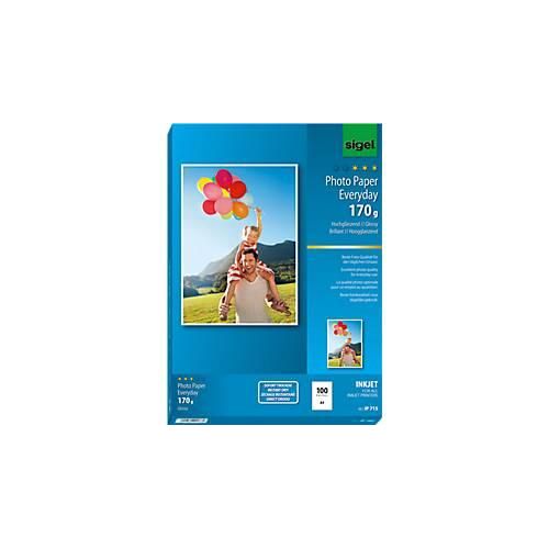 Inkjet-Fotopapier Everyday, A4, 170g/qm, 100 Blatt