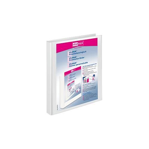 VELOFLEX Präsentationsringbuch VELODUR, DIN A4, 2-Ring-Mechanik, Rückenbreite 20 mm