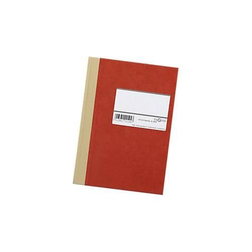 Hartdeckel-Broschüren/Geschäftsbuch, A5, kariert, rot