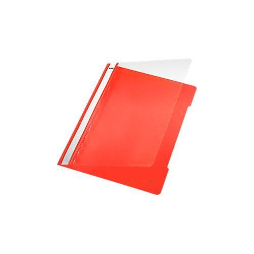 LEITZ® Schnellhefter 4191, DIN A4, PVC, 25 Stück, hellrot