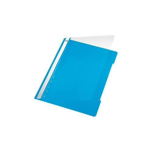 LEITZ® Schnellhefter 4191, DIN A4, PVC, 25 Stück, hellblau