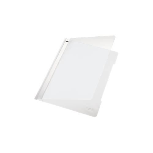 LEITZ® Schnellhefter 4191, DIN A4, PVC, 25 Stück, weiß