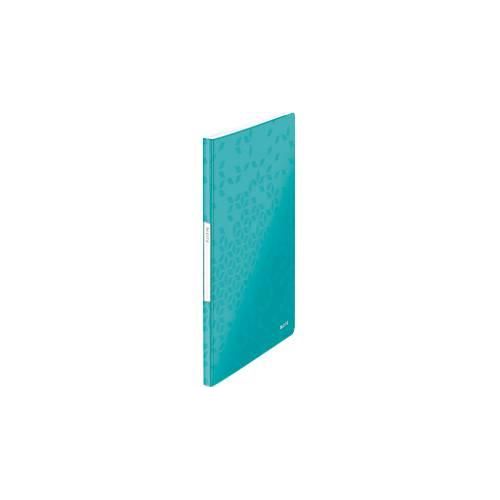 LEITZ Sichtbuch Active Wow, für DIN A4, 20 Hüllen, eisblau