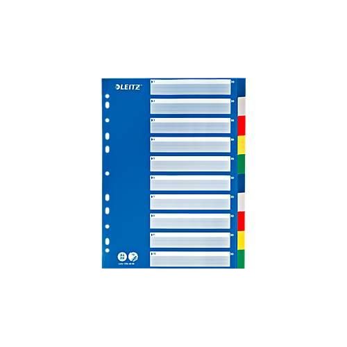 LEITZ® PP-Register mit blauem Deckblatt, blanko