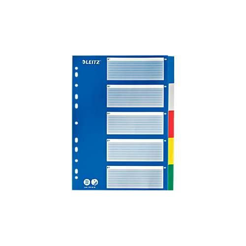 LEITZ® PP-Register mit blauem Deckblatt, blanko