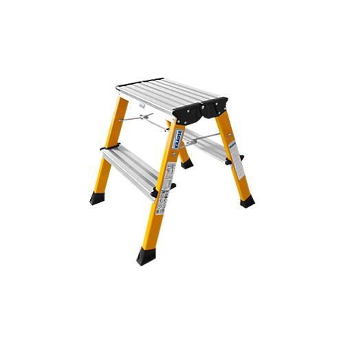 Rolly Doppel-Klapptritt, 2 x 2 Stufen, gelb