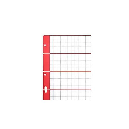 LEITZ® Karton Register, zur freien Verwendung, mit Rasteraufdruck