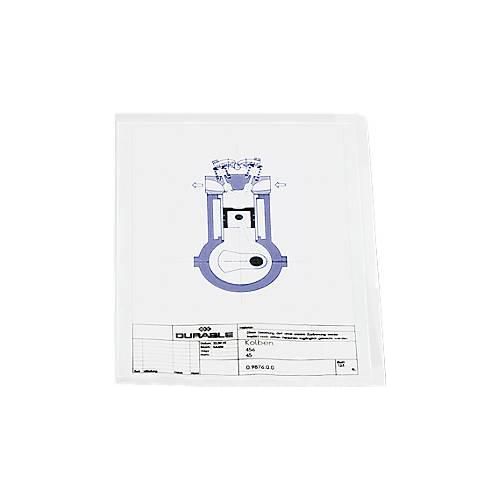Durable Sichthülle PP, DIN A4, glasklar, 100 Stück