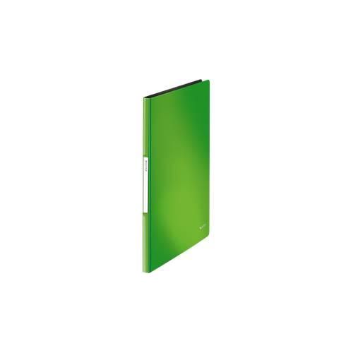 LEITZ Sichtbuch Solid, für DIN A4, 20 Hüllen, hellgrün