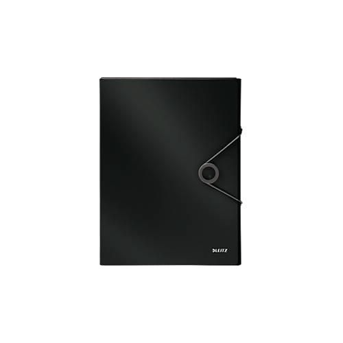Leitz Dokumentenmappe Solid, DIN A4, aus PP, schwarz