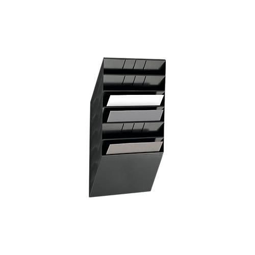 Durable Prospektspender Flexiboxx 6, 6 Spender, A4, quer, schwarz