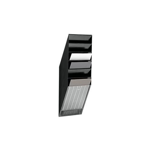 Durable Prospektspender Flexiboxx 6, 6 Spender, A4, hoch, schwarz