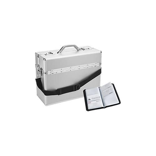 ALUMAXX® Pilotenkoffer, mit Tragegriff, 1 Fach, Leichtmetall, silber
