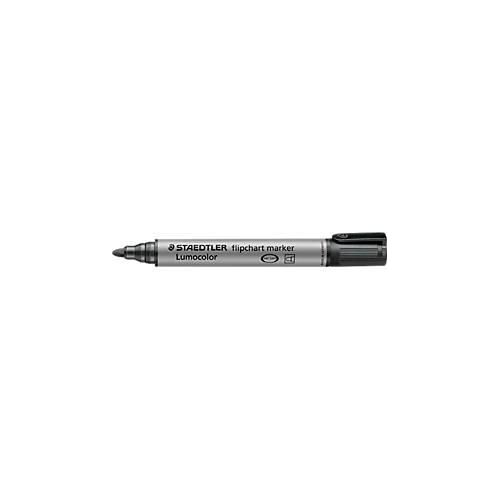 STAEDTLER Flipchartmarker Lumocolor schwarz, 2 mm, Rundspitze